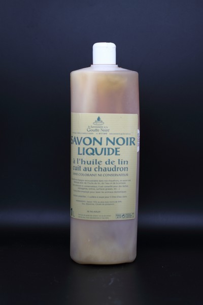 Savon Noir Huile de Lin